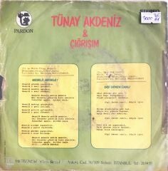 Tünay Akdeniz & Çığrışım - Mesela Mesele/Dişi Denen Canlı - 45'lik