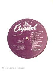 The Beatles White Double LP + 3 kartpostal + kitapçık