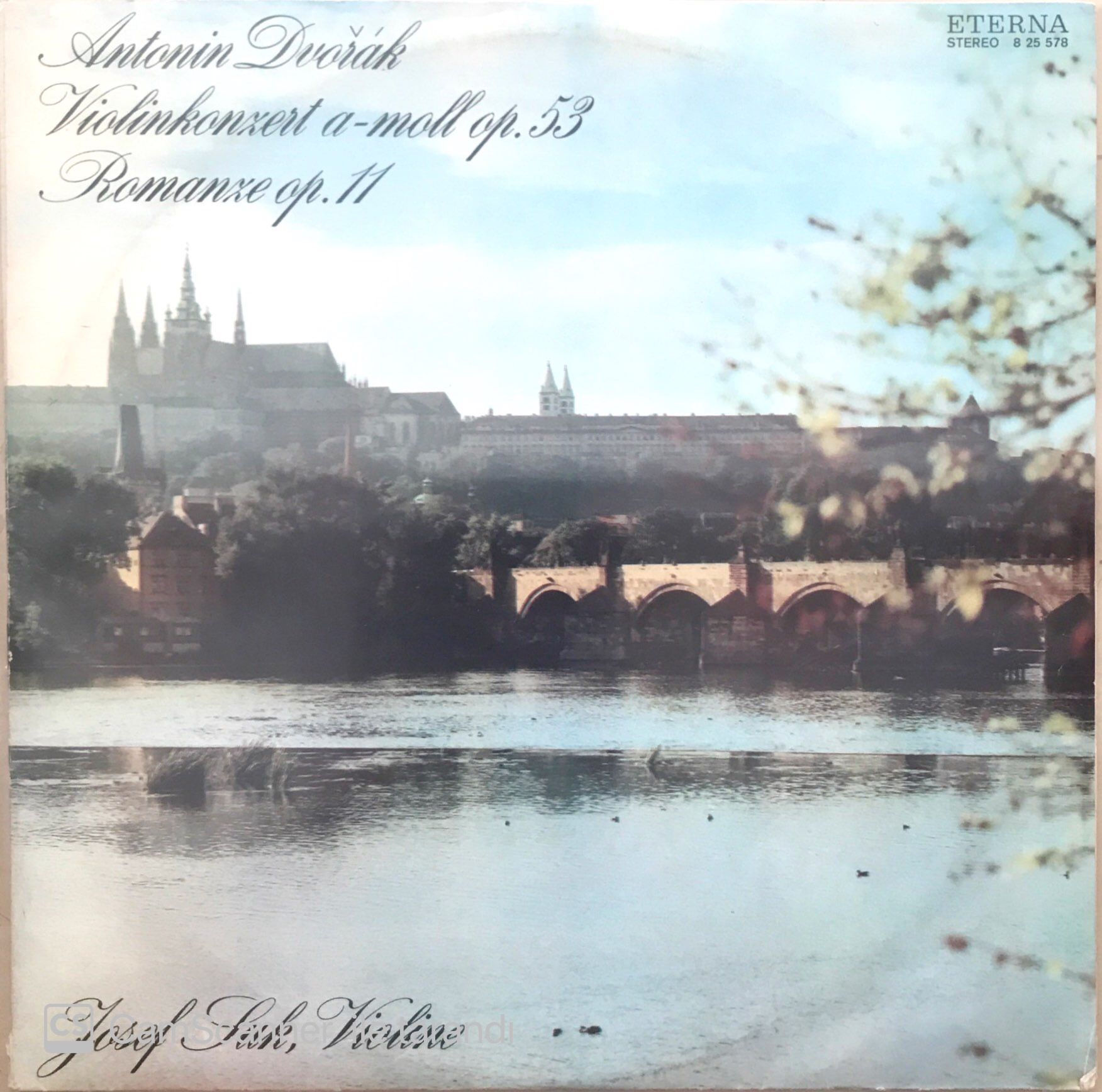 Dvorak - Violinkozert a-moll op.53 - Romanze op.11 - Josef Suk LP