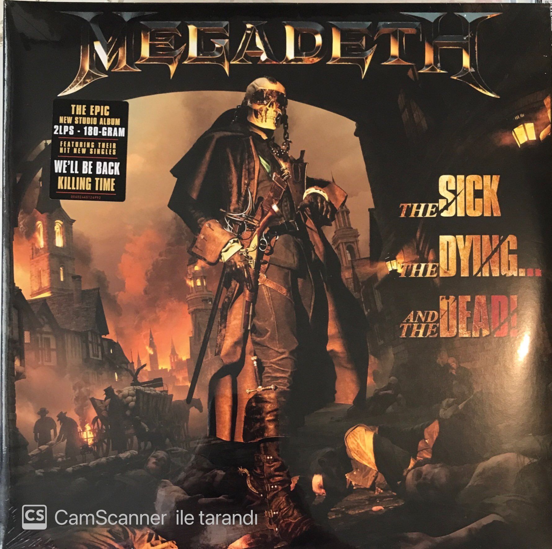 Megadeth - The Sick, The Dying.. And The Dead! Double LP
