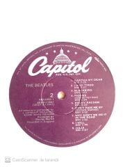 The Beatles White Double LP + 3 kartpostal + kitapçık