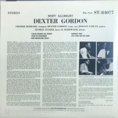 Dexter Gordon Doin' Allright LP