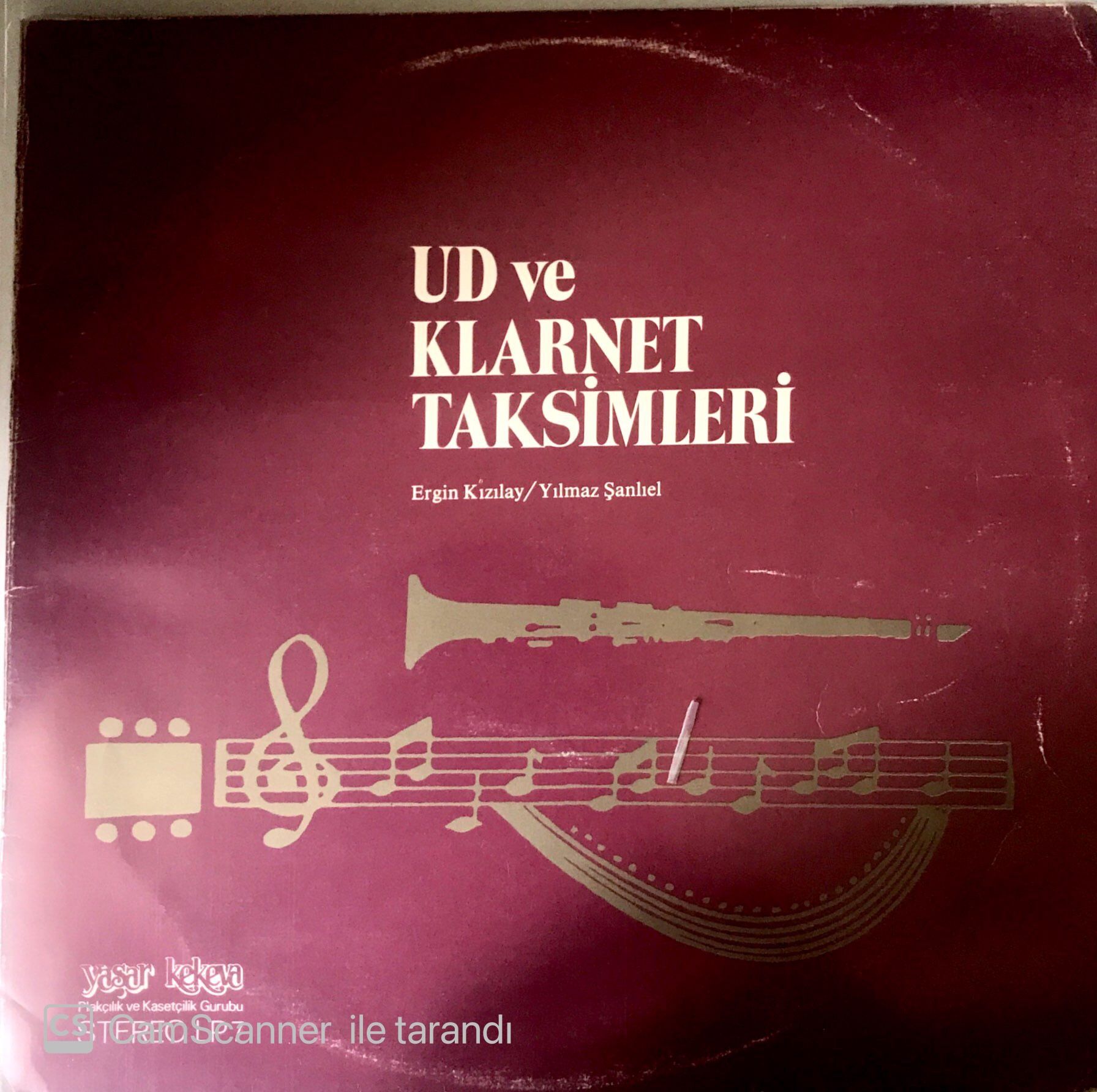 Ud ve Klarnet Taksimleri - Ergin Kızılay/Yılmaz Şanlıel LP