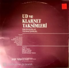 Ud ve Klarnet Taksimleri - Ergin Kızılay/Yılmaz Şanlıel LP