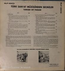 Türk Sanat Müziğinden Seçmeler LP