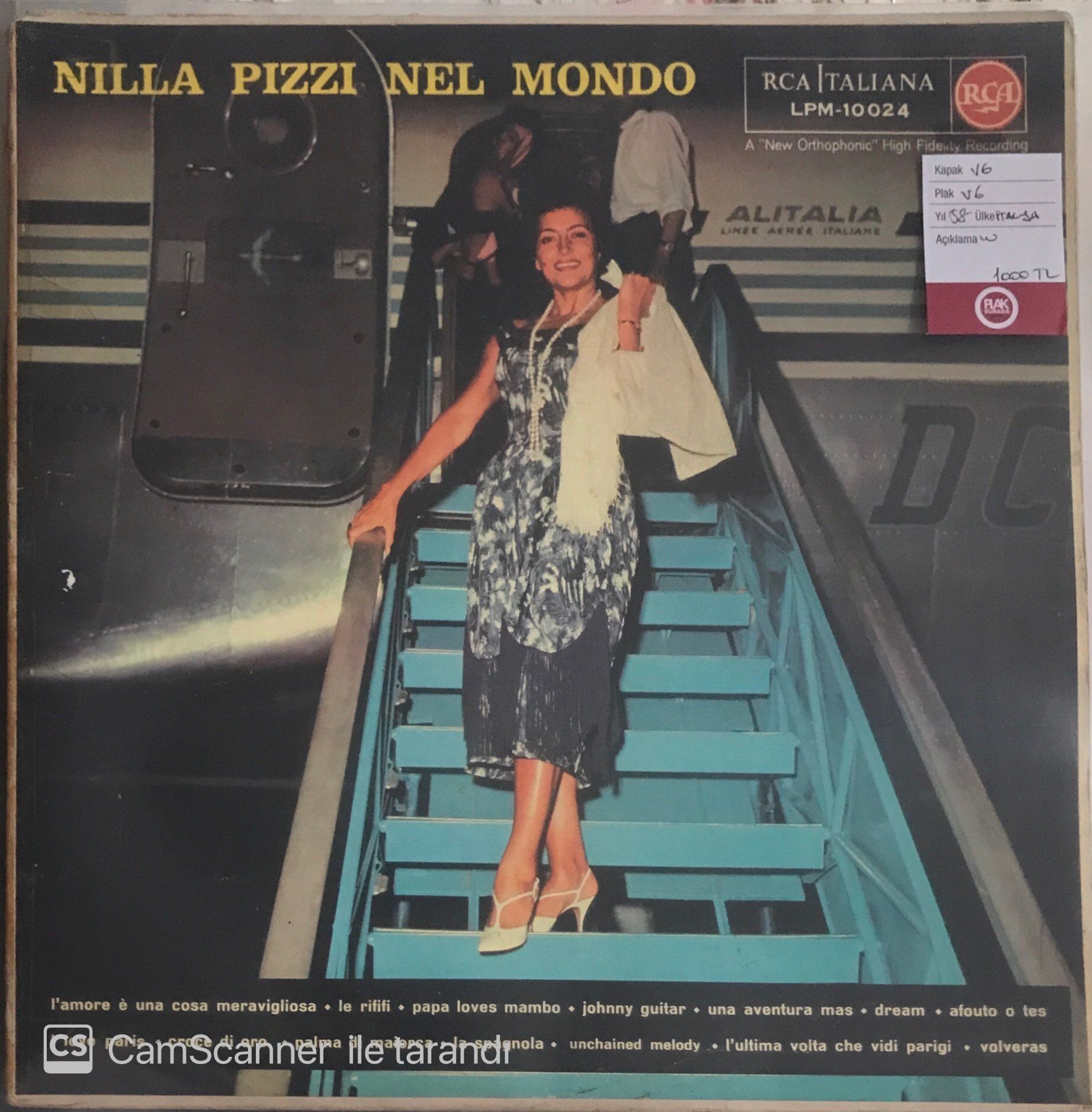 Nilla Pizzi Nel Mondo LP