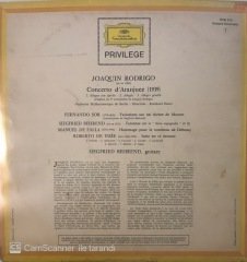 Joaquin Rodrigo Concerto D'aranjuez LP