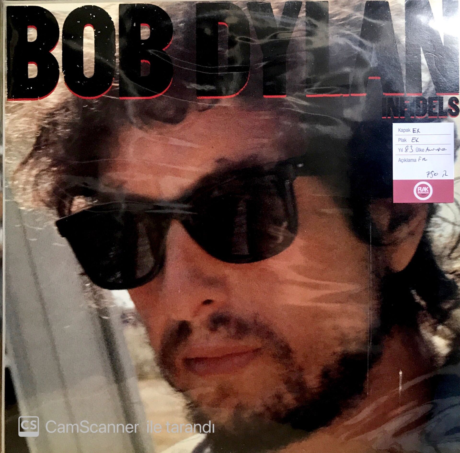 Bob Dylan / Infidels LP
