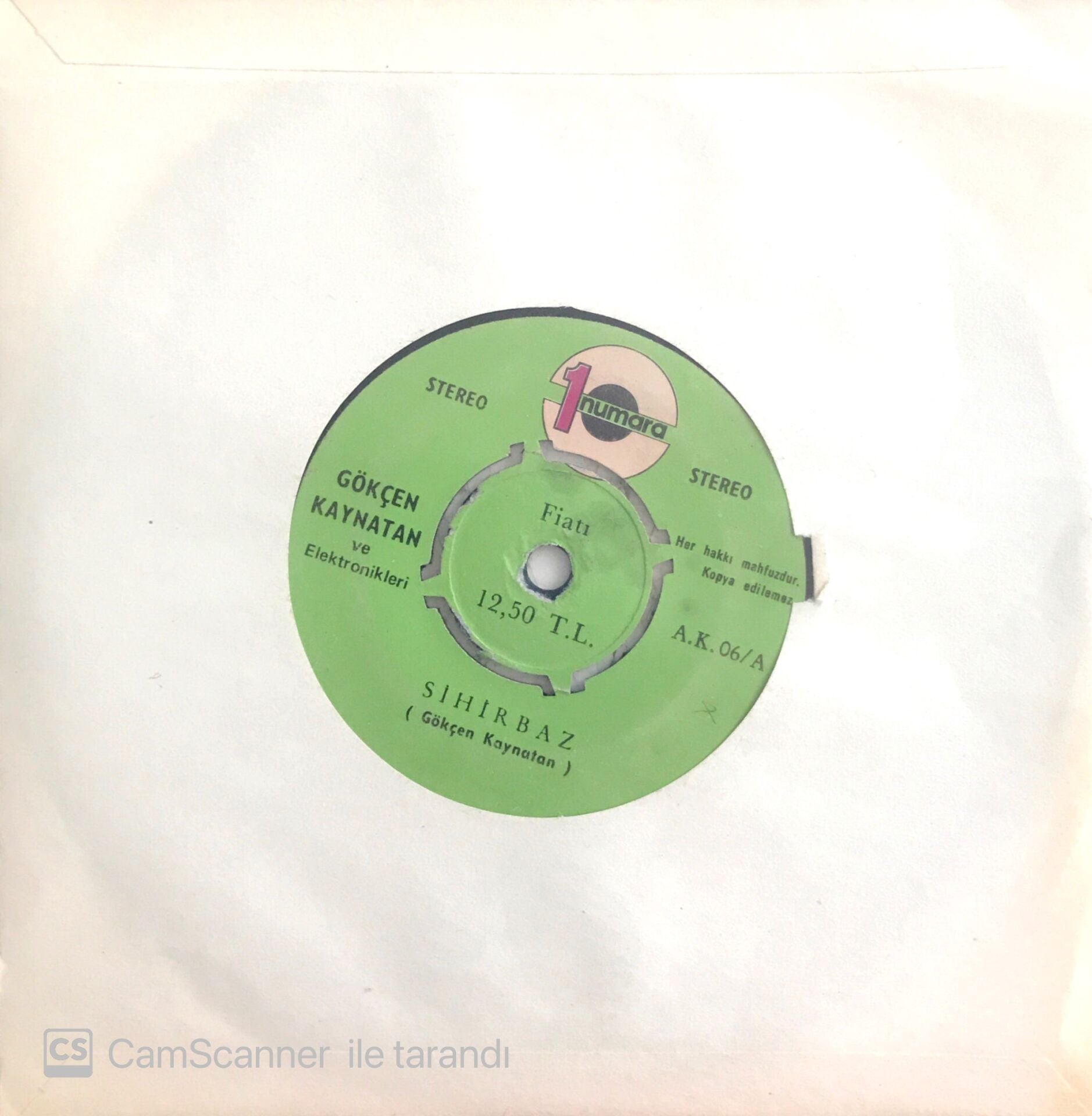 Gökçen Kaynatan Sihirbaz 45lik