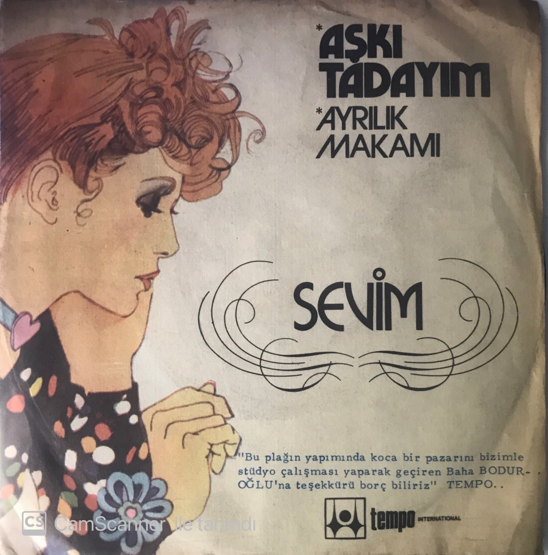 Sevim Aşkı Tadayım 45lik