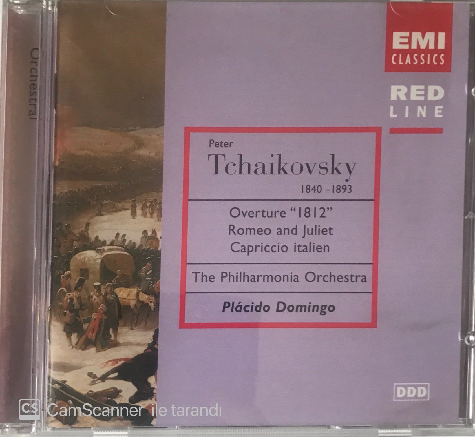 Tchaikovsky Overtune 1812 Romeo and Juliet CD
