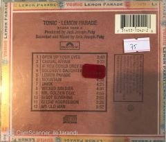 Tonic - Lemon Parade CD