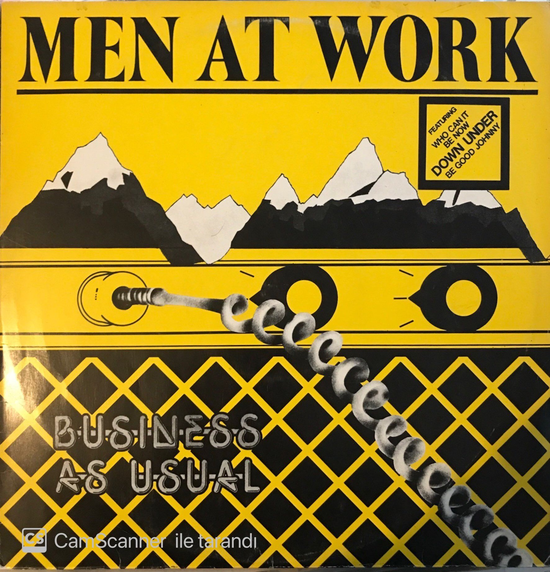 Men At Work Business As Usual LP