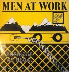 Men At Work Business As Usual LP