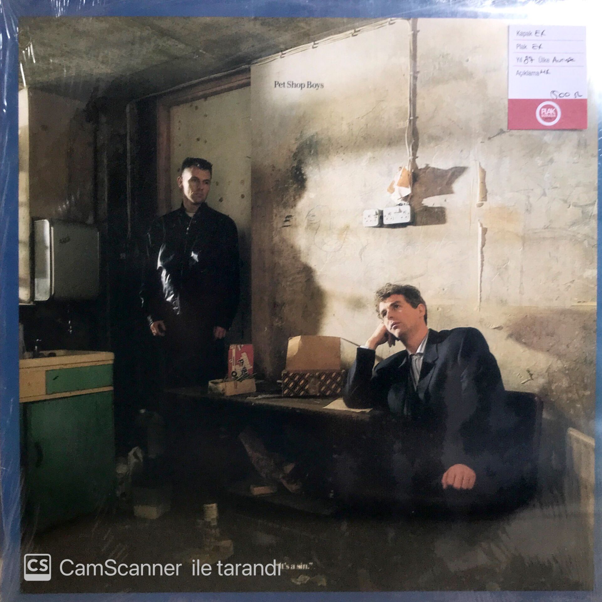 Pet Shop Boys / It's A Sİn LP Maxi Single