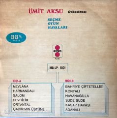 Ümit Aksu - Seçme Oyun Havaları LP
