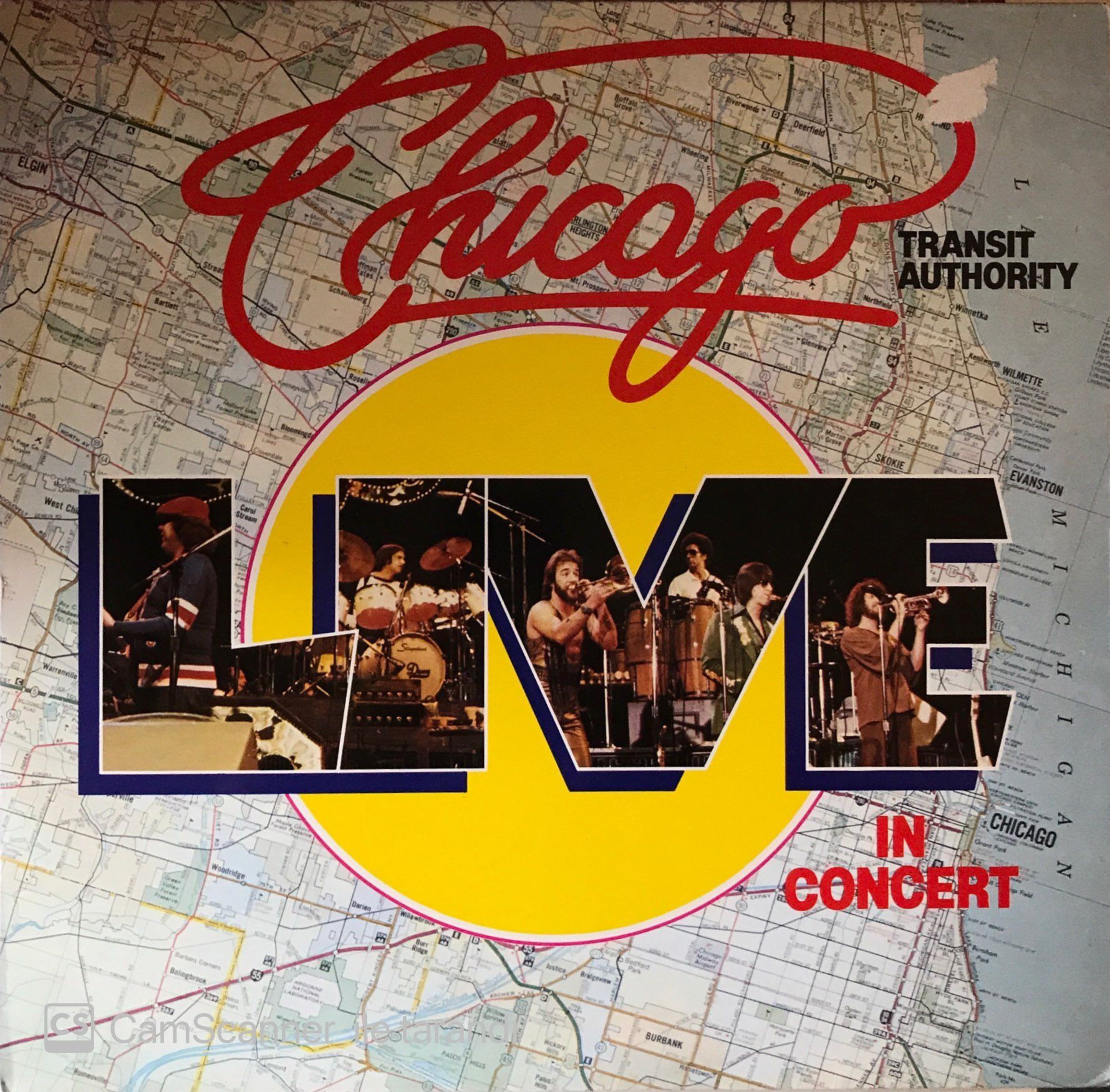 Chicago Live In Concert LP