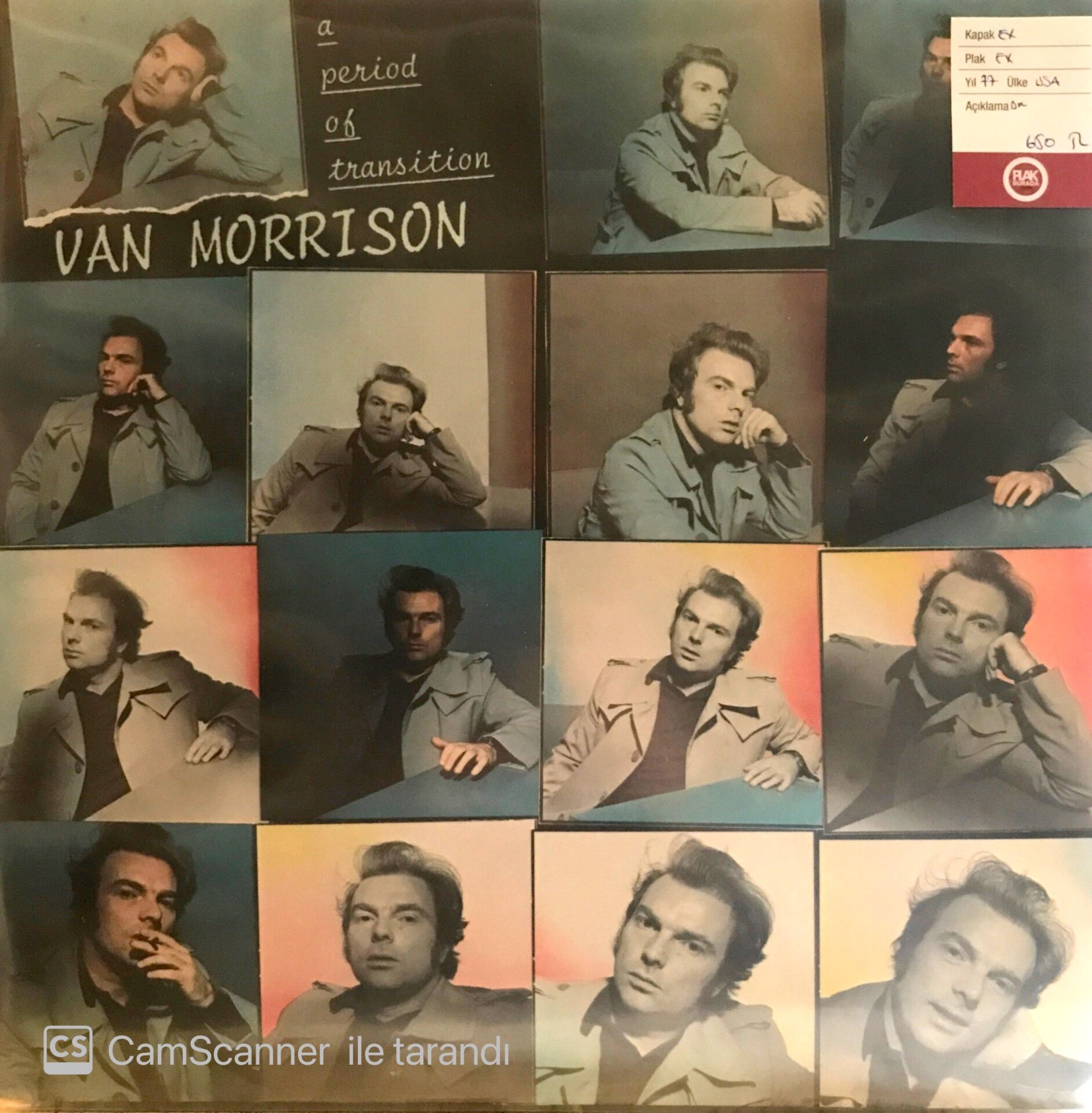 Van Morrison A Period Of Transition LP