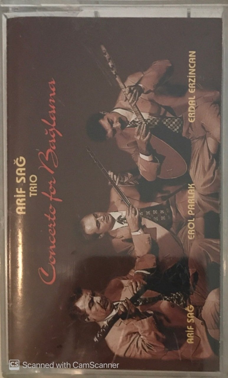 Arif Sağ Trio Concerto For Bağlama KASET