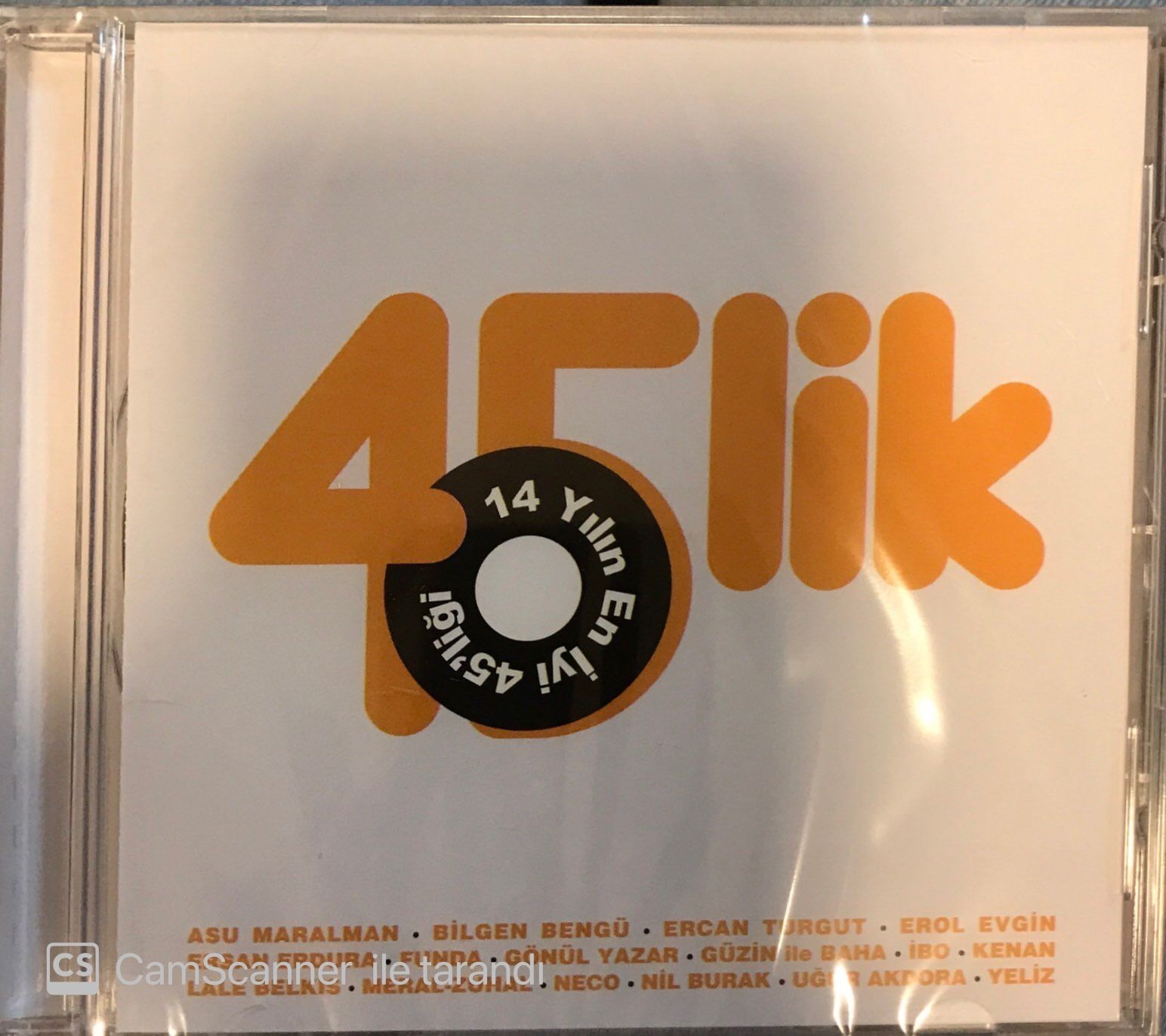 Orijinal 45'lik Kayıtları CD