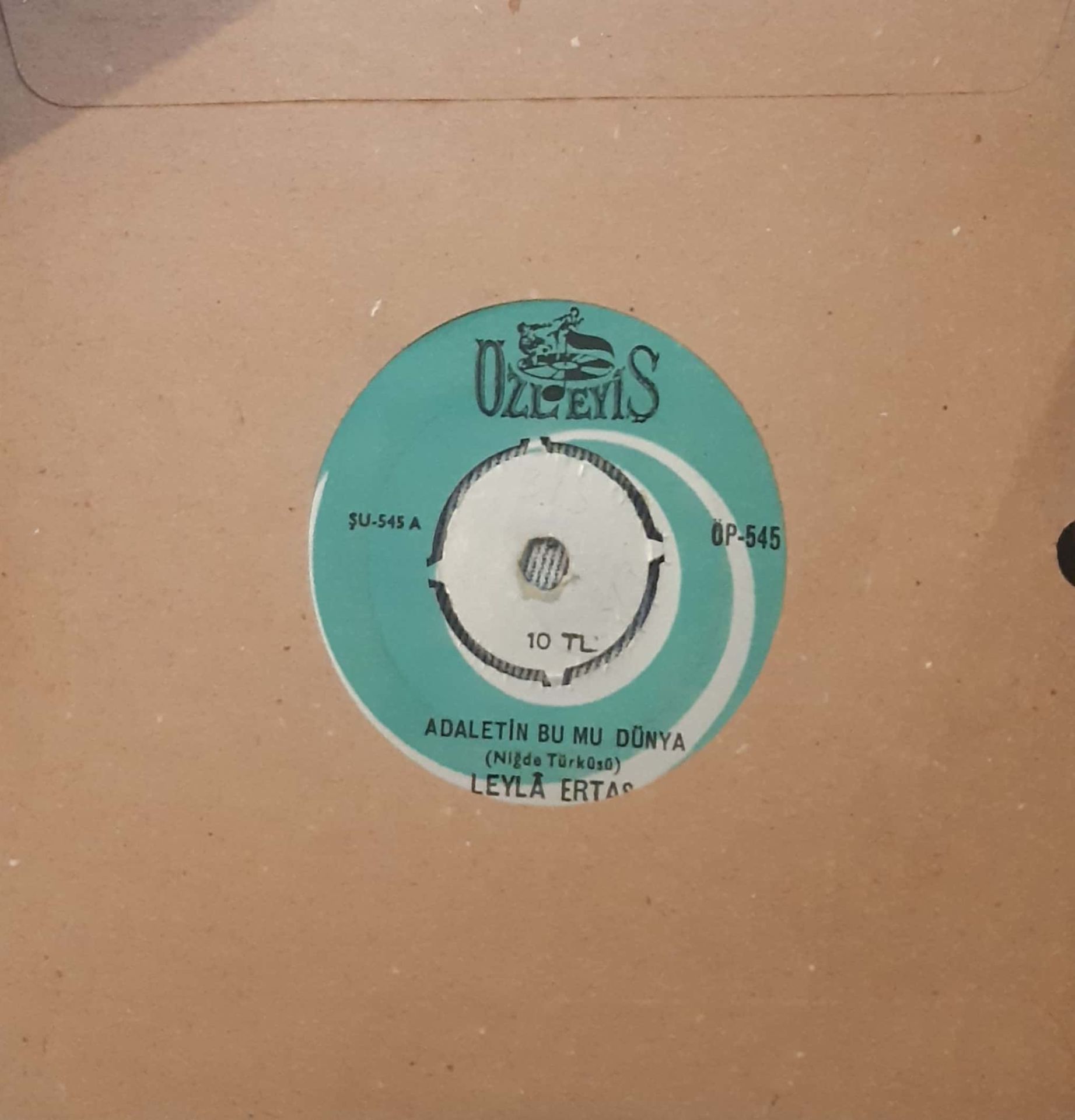 Leyla Ertaş Adaletin Bu Mu Dünya 45lik