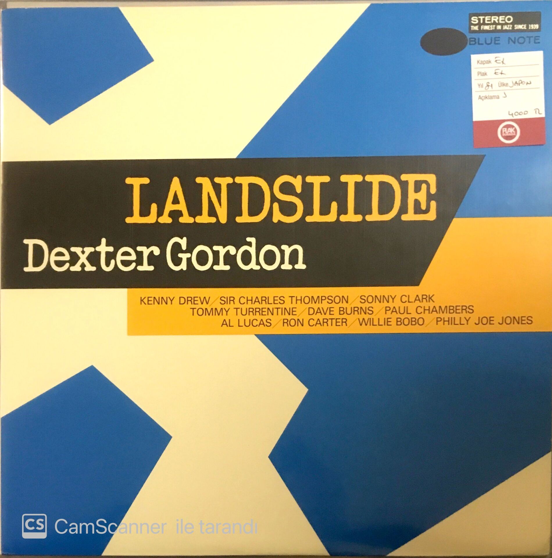 Dexter Gordon - Landslide LP