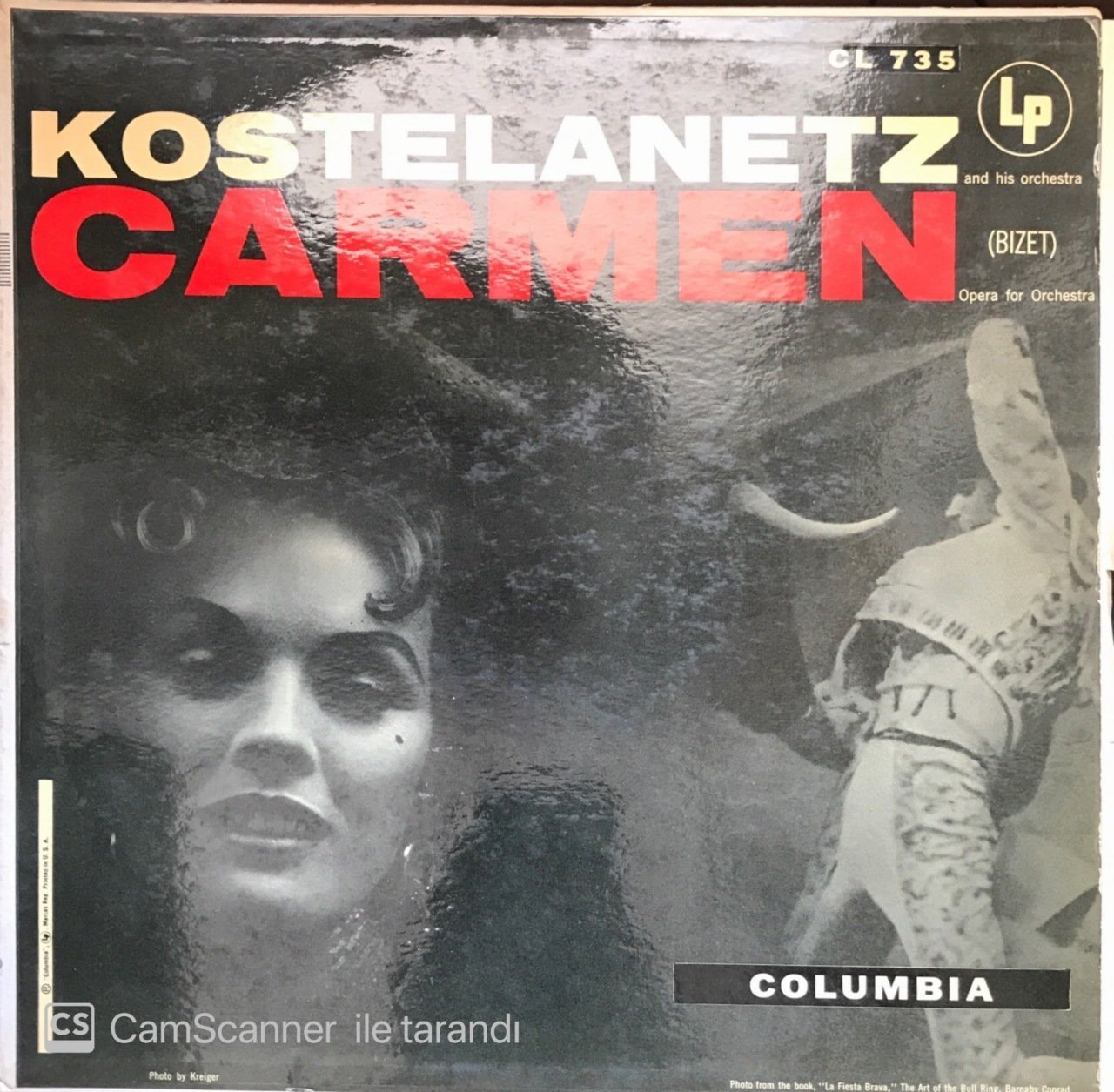 Carmen Andre Kostelanetz And His Orchestra LP