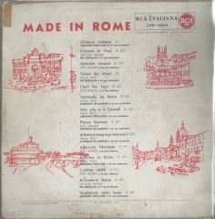 Made In Rome LP
