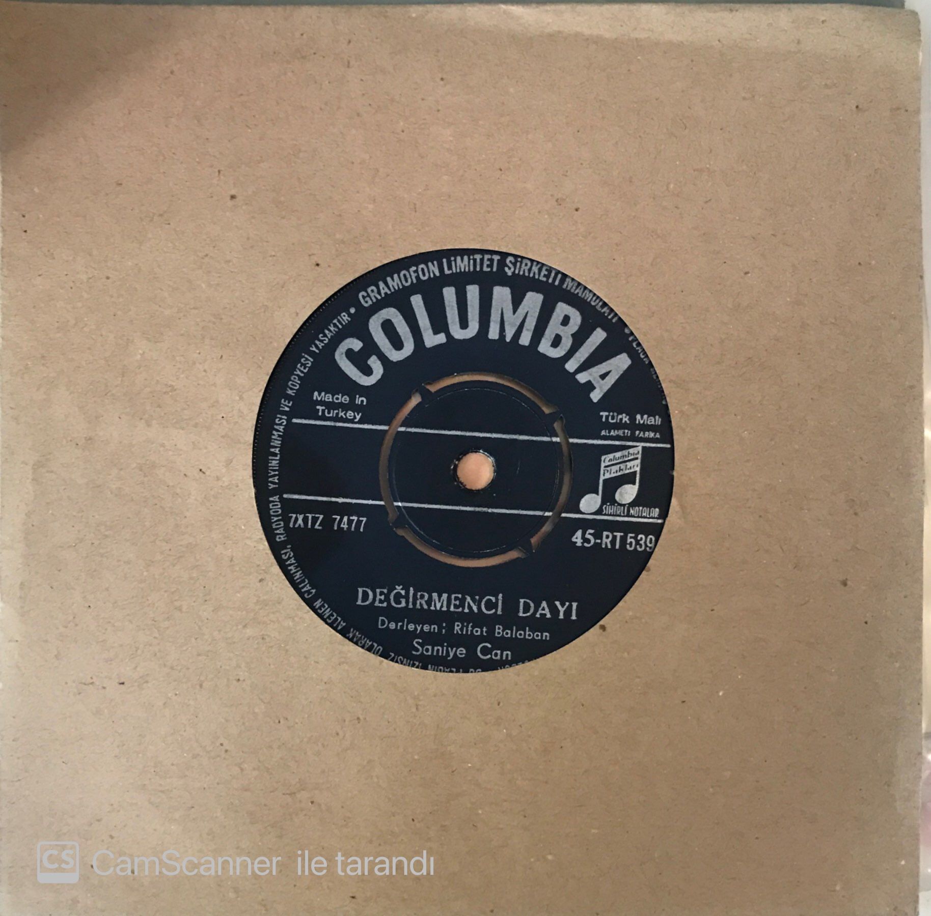 Saniye Can - Değirmenci Dayı 45lik