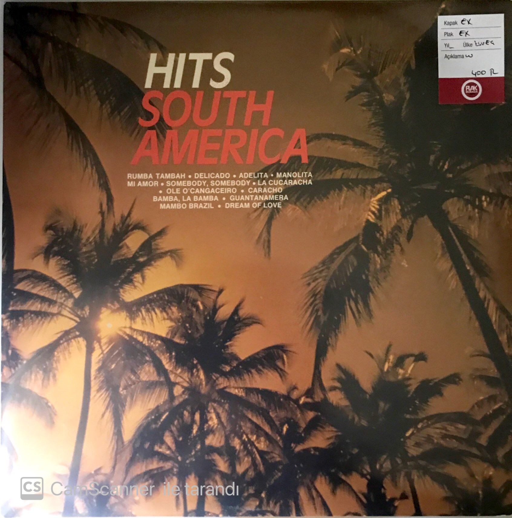Hits South America LP