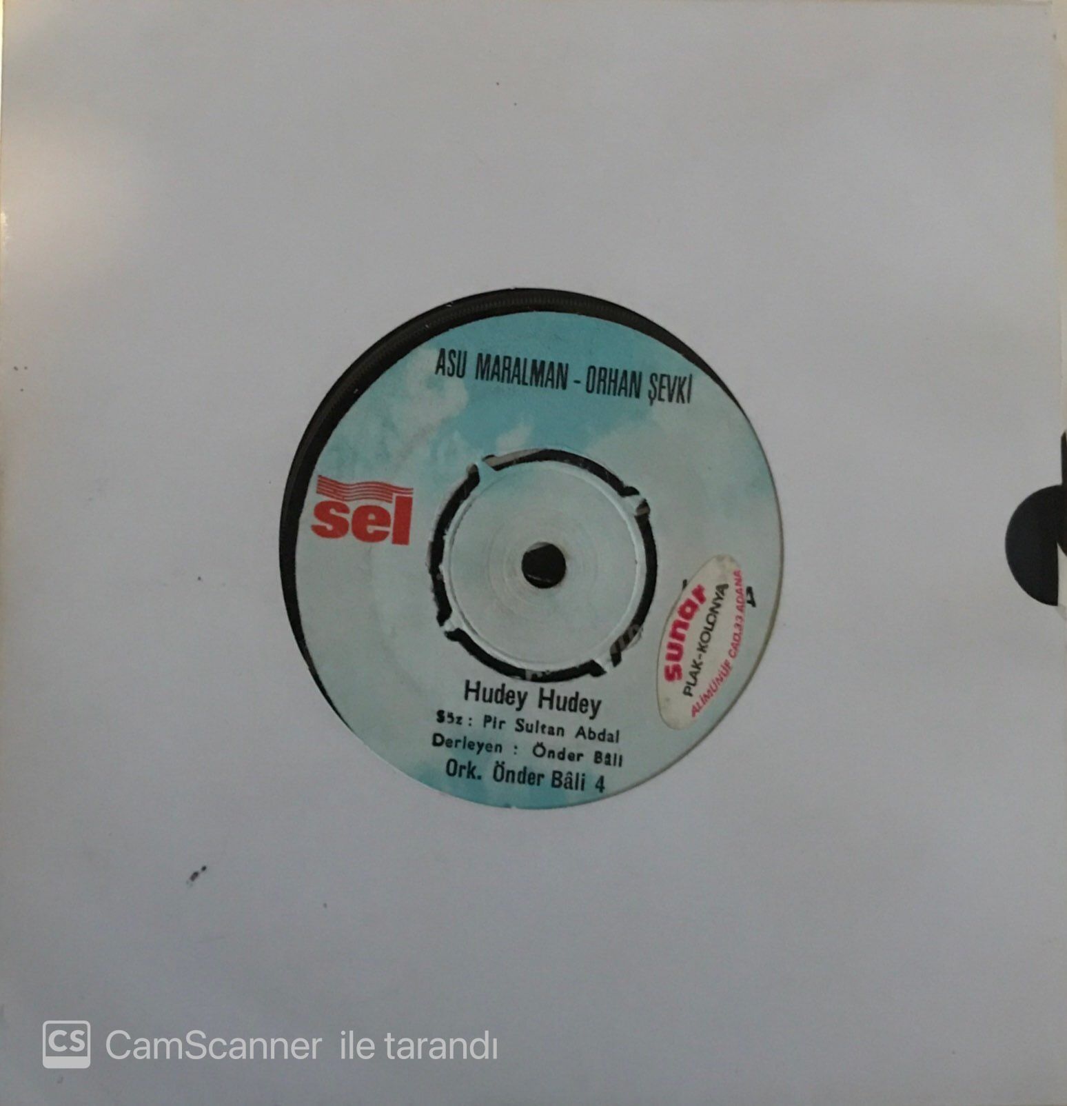 Asu Maralman / Orhan Şevki - Hudey Hudey 45lik