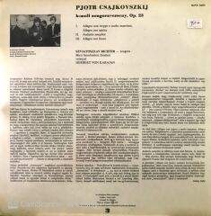 Csajkovszkij Herber von Karajan LP