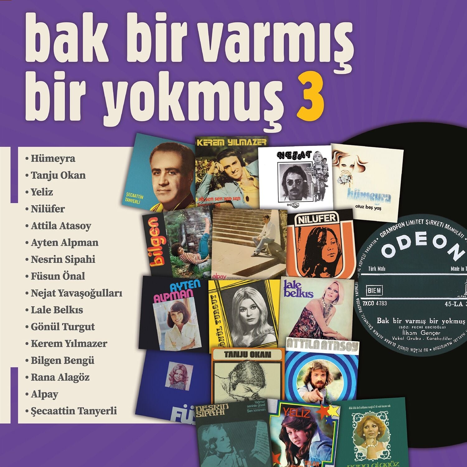 Bak Bir Varmış Bir Yokmuş 3 LP