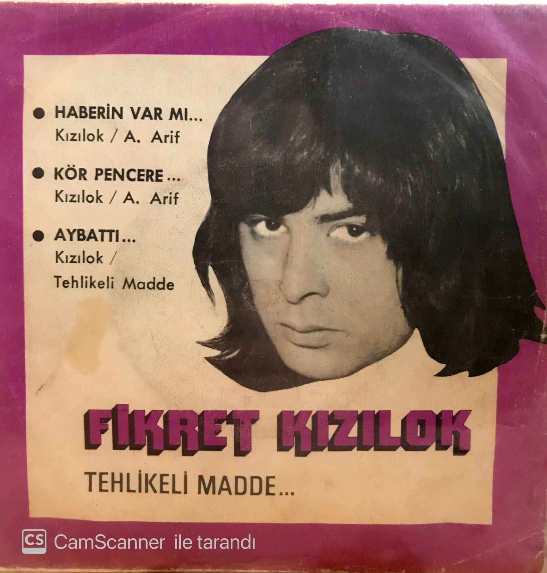 Fikret Kızılok - Haberin Var Mı / Kör Pencere / Ay Battı  45lik