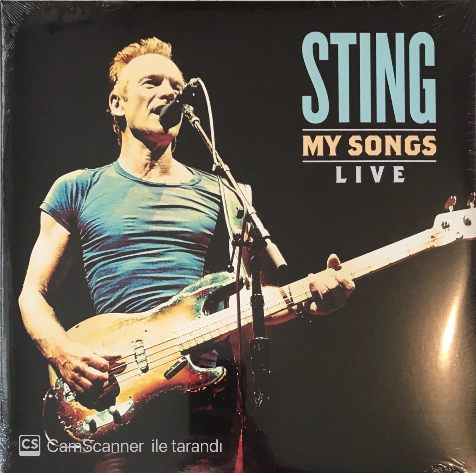 Sting My Songs Live Double LP