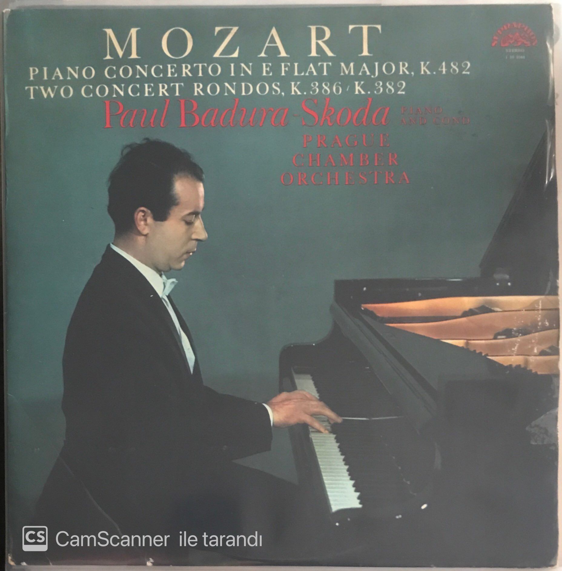 Mozart - Piano Concerto In E Eflat Major K. 482 LP