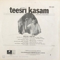 Shankar Jaikishan Teesri Kasam LP