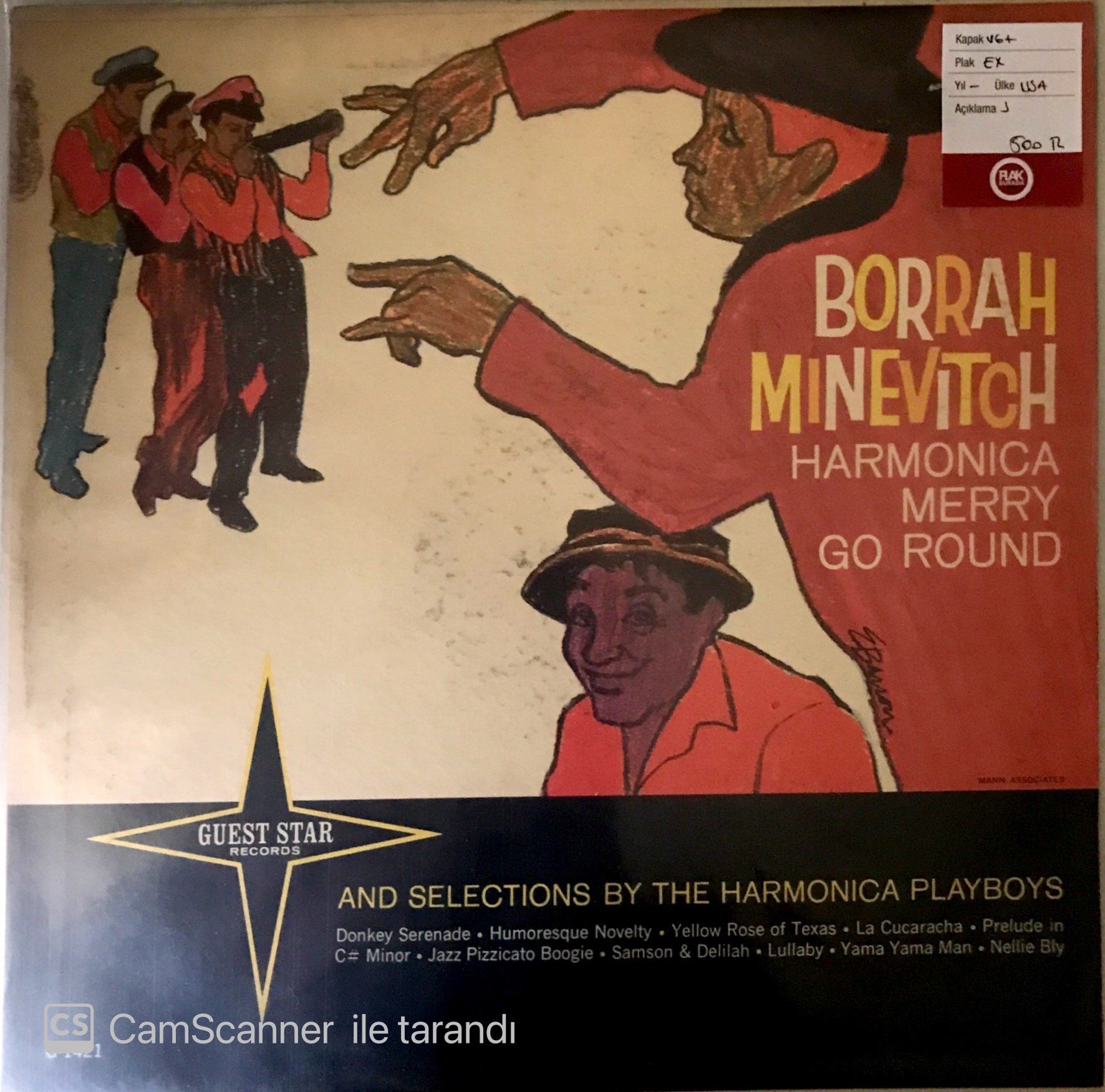 Borrah Minevitch / Harmonica Merry Go Round LP
