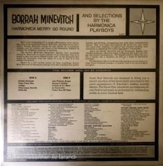 Borrah Minevitch / Harmonica Merry Go Round LP