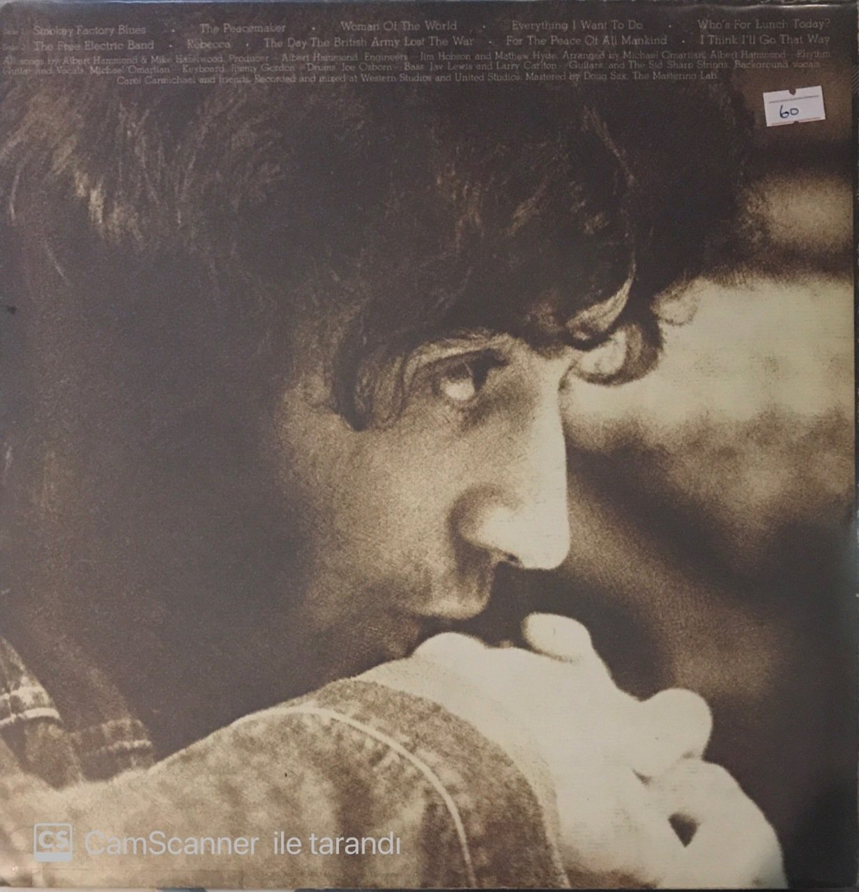Albert Hammond The Free Electric Band LP