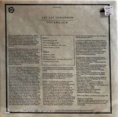 Jay-Jay Johanson Cockroach LP