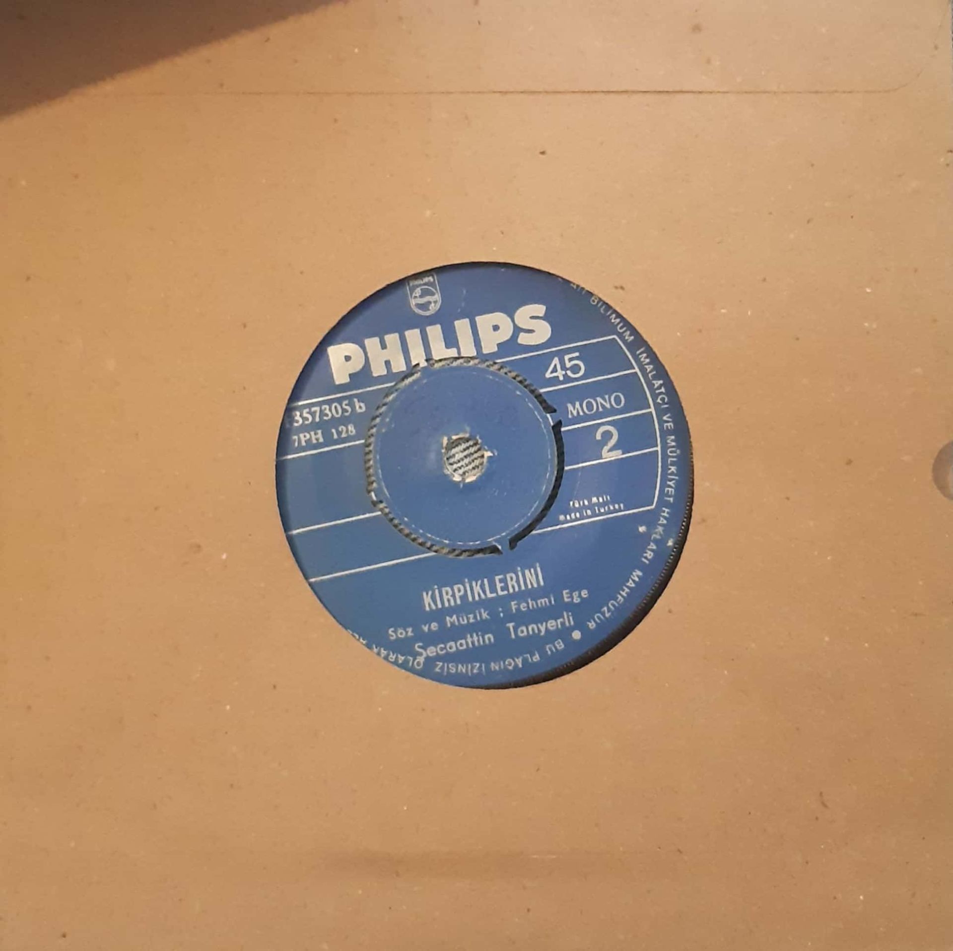 Şecaattin Tanyerli Kirpiklerini 45lik