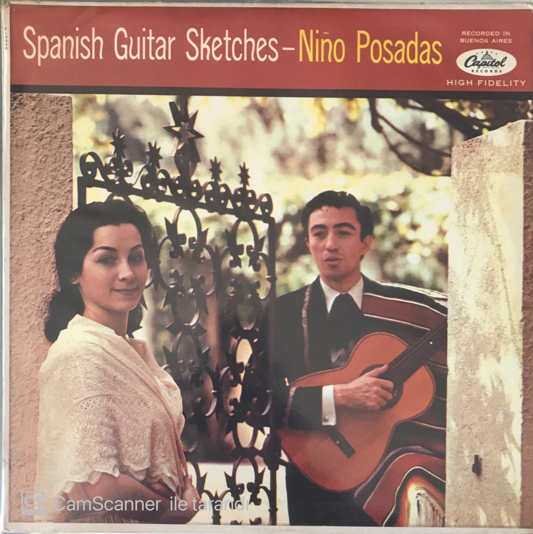 Spanish Guitar Sketches - Nino Posadas LP