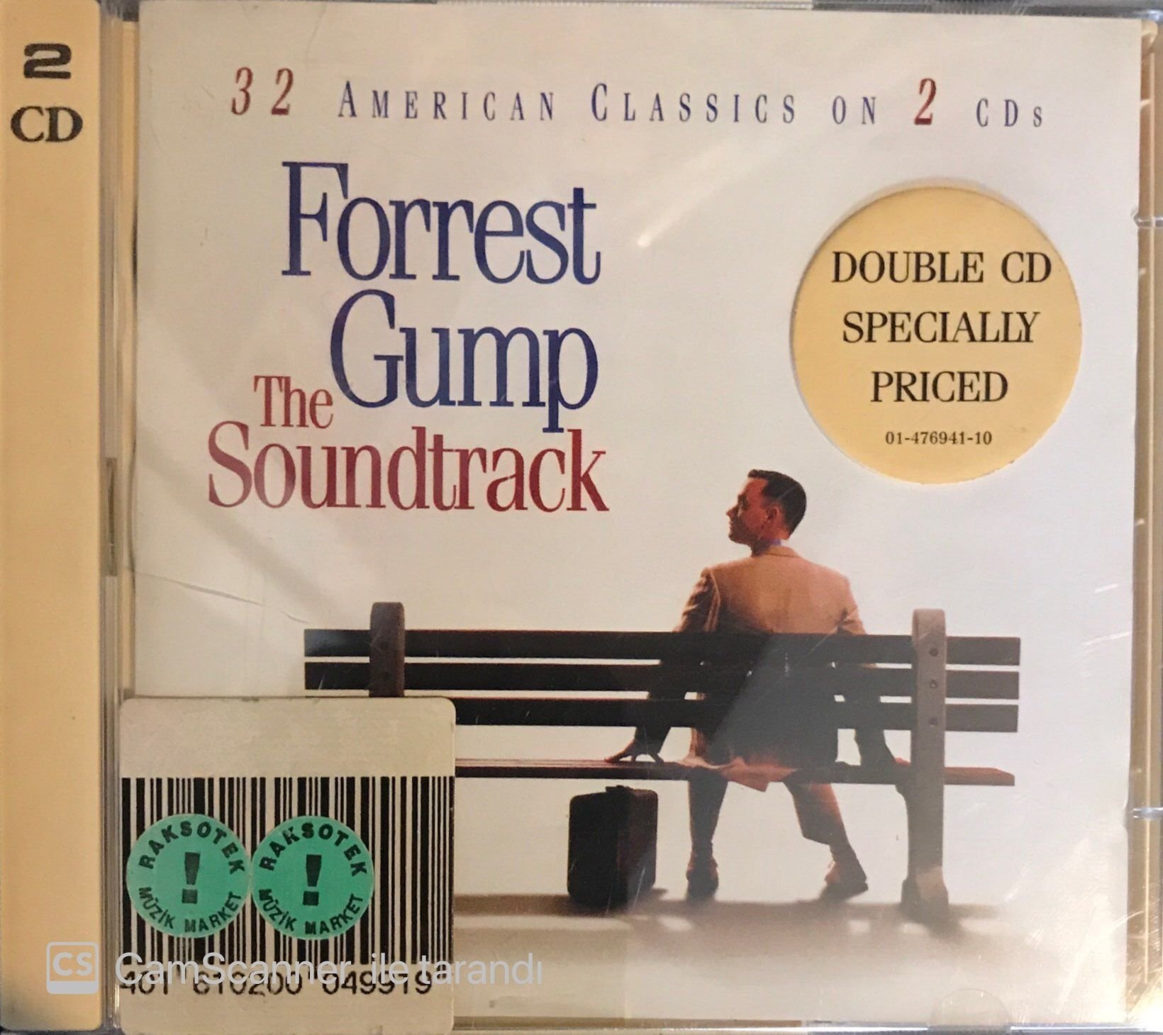 Forrest Gump - The Soundtrack  2 x CD