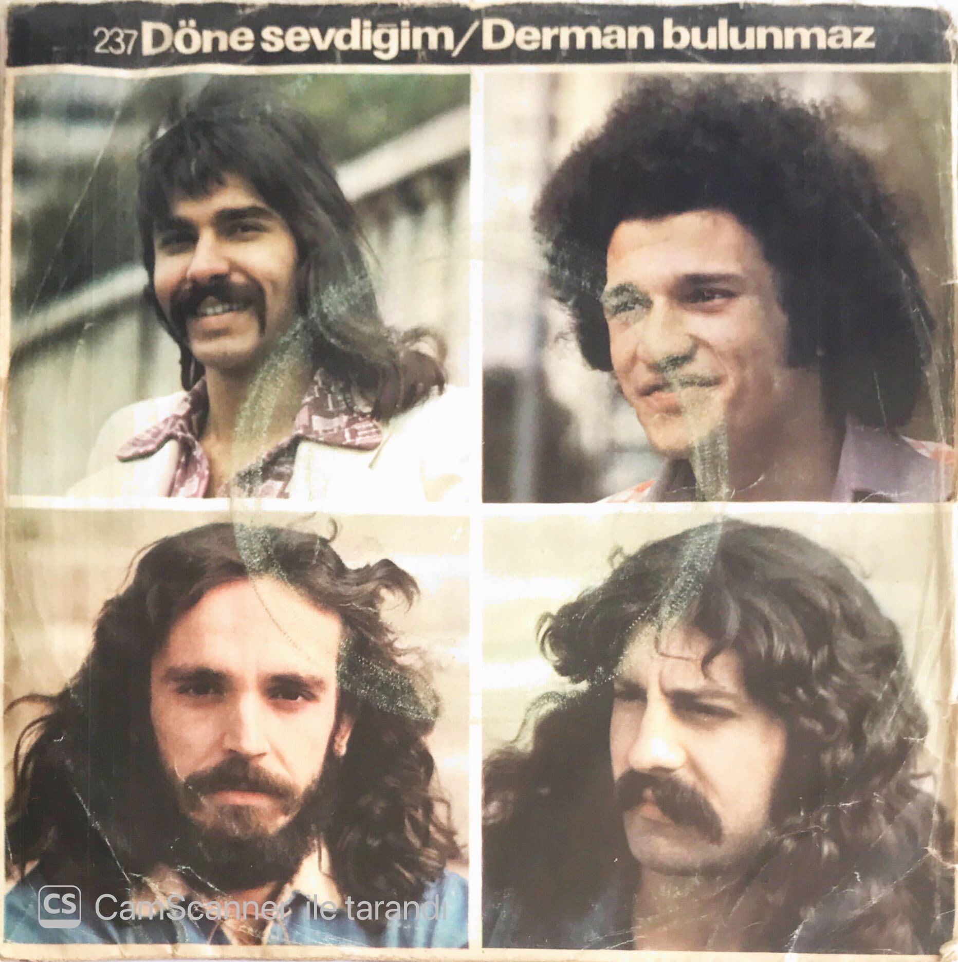 Ersen Ve Dadaşlar - Döne Sevdiğim/Derman Bulunmaz - 45'lik
