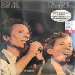 Simon And Garfunkel The Concert In Central Park Çift LP