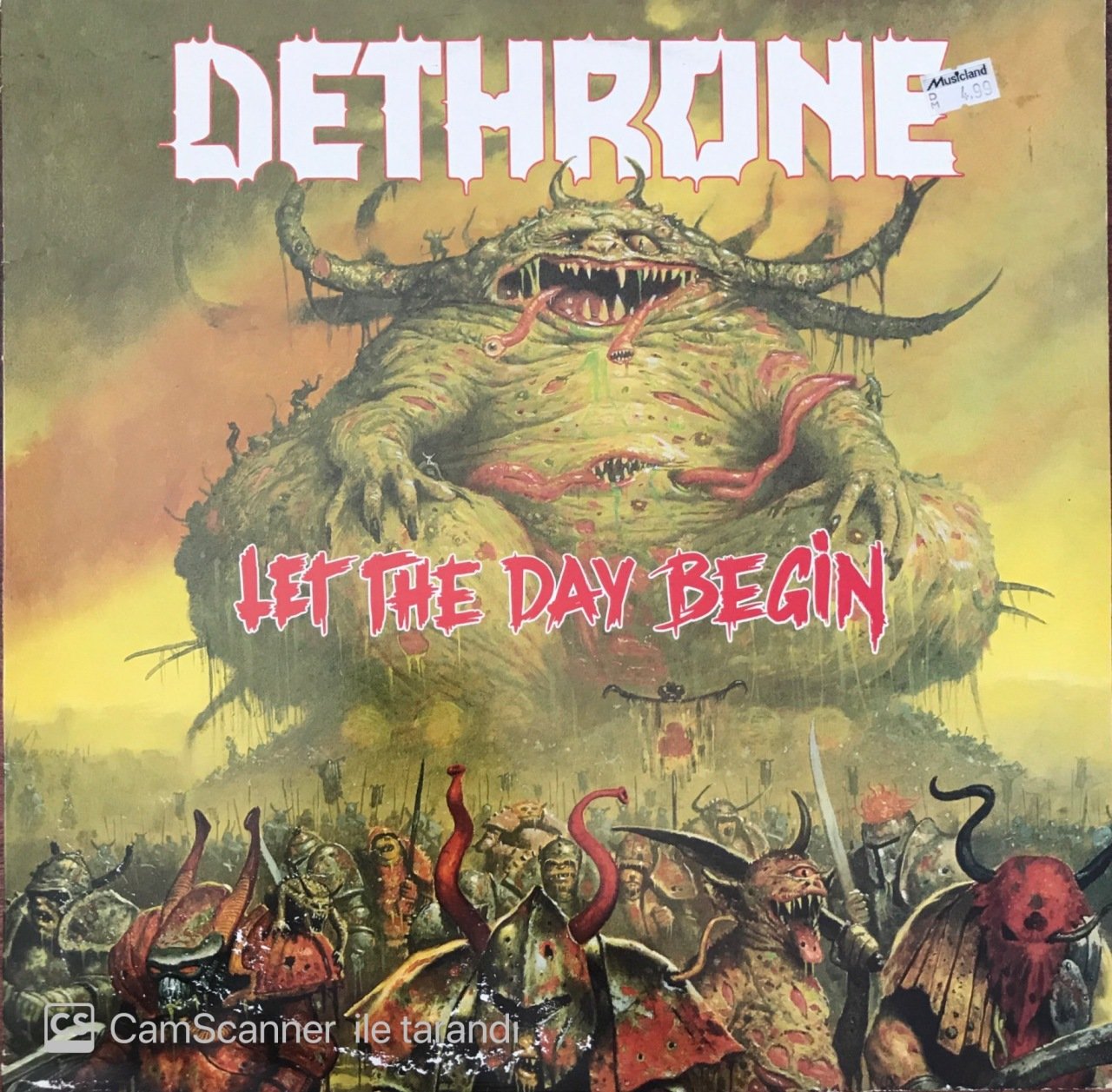 Dethrone Let The Day Begin LP