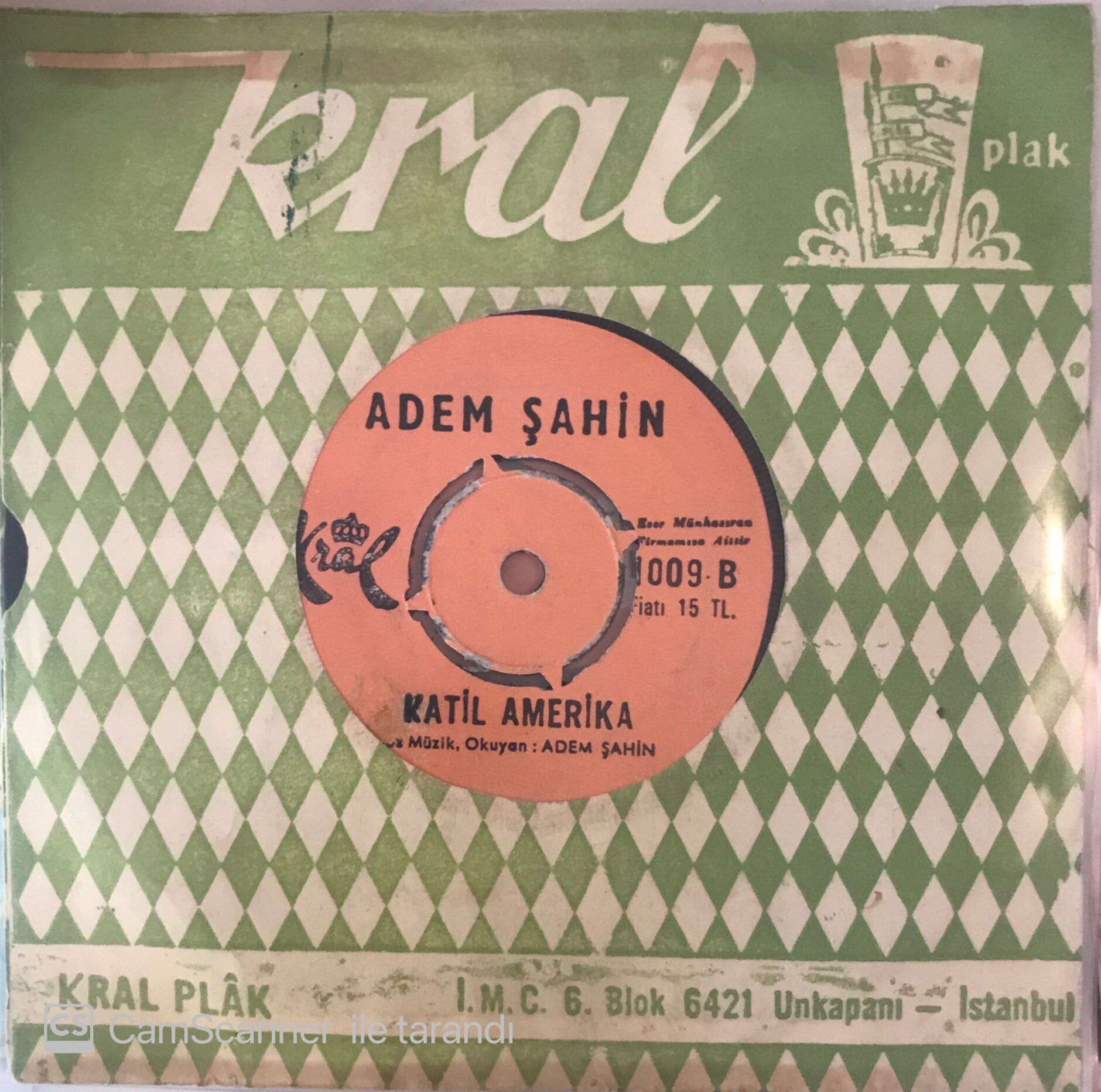 Adem Şahin - Katil Amerika 45lik