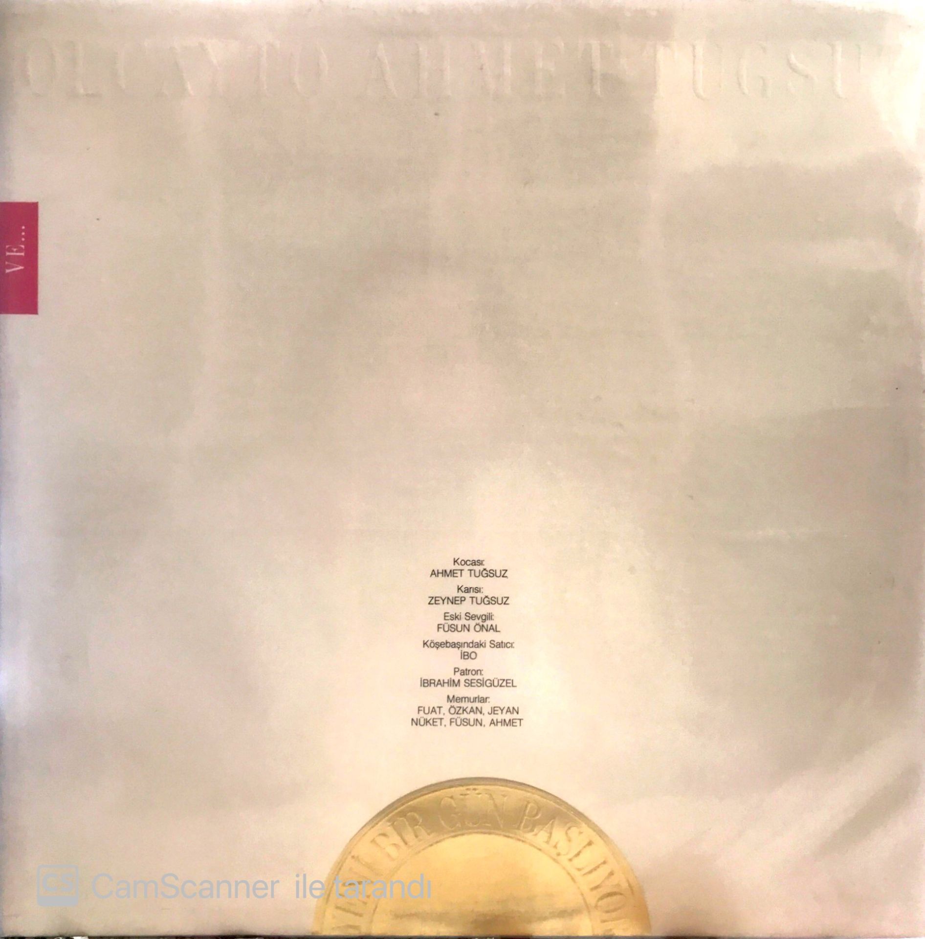 Olcayto Ahmet Tuğsuz / Yeni Bir Gün Başlıyor Double LP