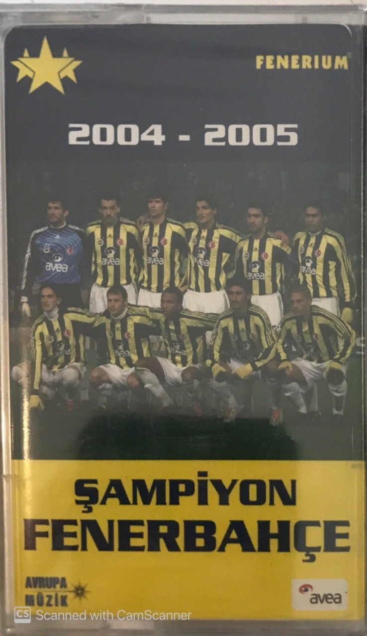 Şampiyon Fenerbahçe 2004-2005 KASET